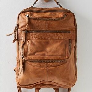 Free People East End leather backpack